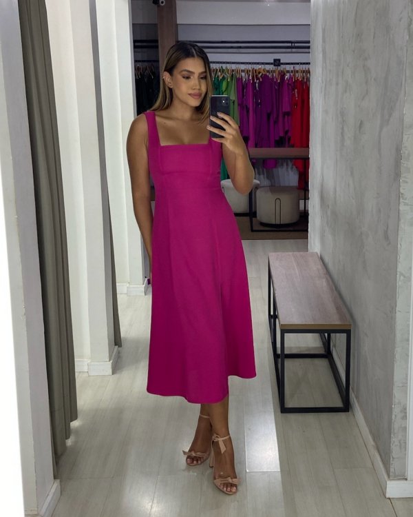 Vestido Roberta - Pink - Imagem 7