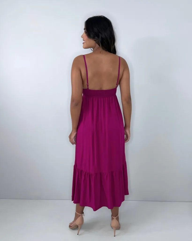 Vestido Beatriz - Cereja, foto 5