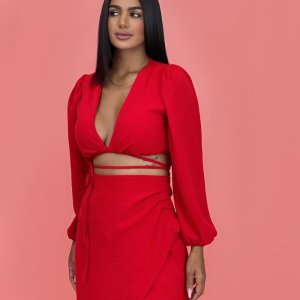 Cropped Simone - Vermelho - Image 1