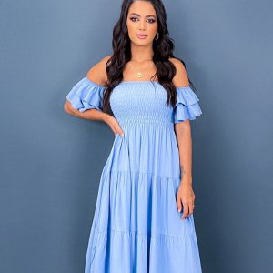 Vestido Ana Paula - Azul Claro - Image 1