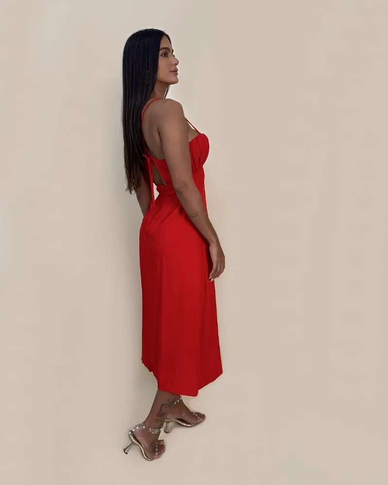 Vestido Ângela - Vermelho