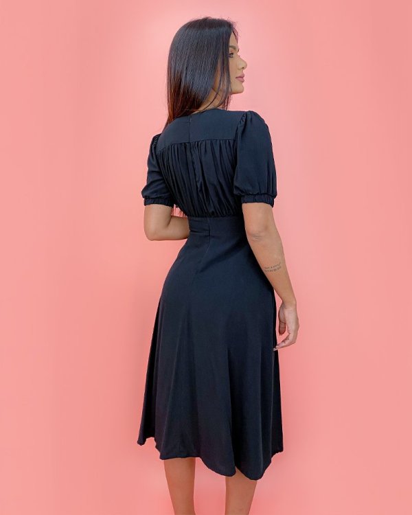 Vestido Clarice - Preto - Imagem 2