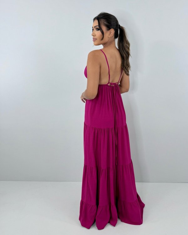 Vestido Sophia - Cereja - Imagem 5