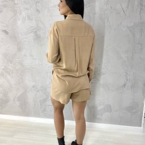 Conjunto Chemise e Short Celia - Nude - Image 2