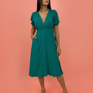 Vestido Clarice - Verde Amazônia - Image 3