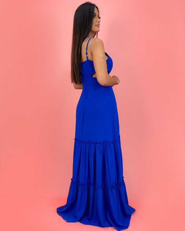 Vestido Laise - Azul Royal - Imagem 2