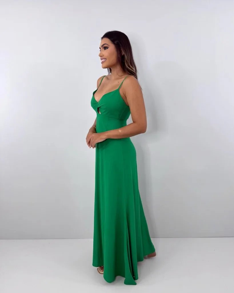 Vestido Eliana - Verde Bandeira, foto 2