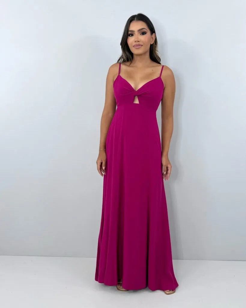Vestido Eliana - Cereja, foto 4