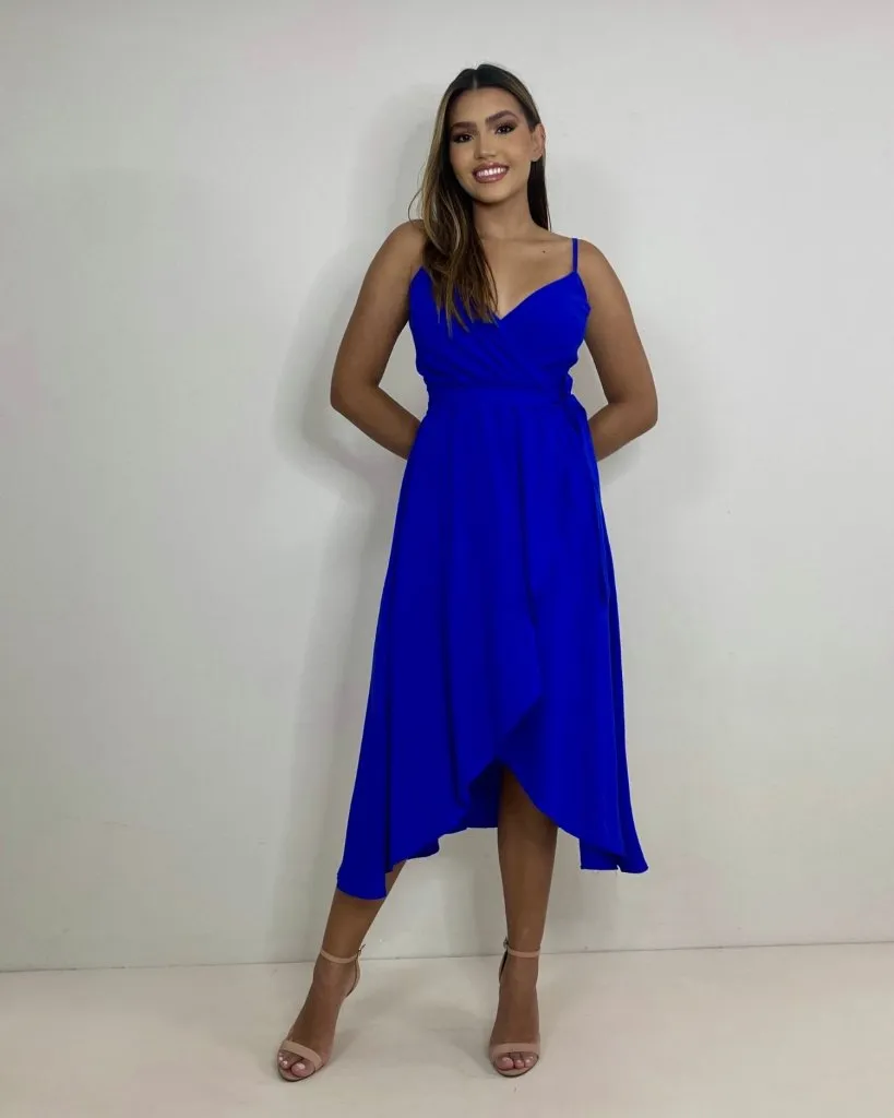 Vestido Hermione - Azul Royal
