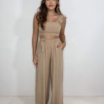 Conjunto Pantalona Samira - Nude