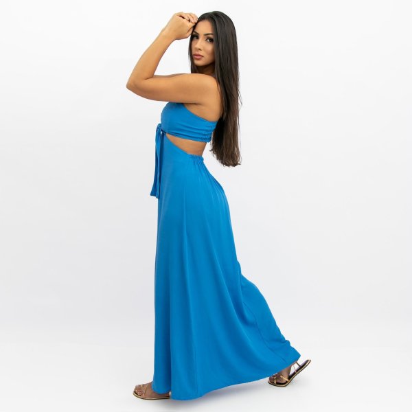Vestido Natália - Azul Claro - Imagem 3