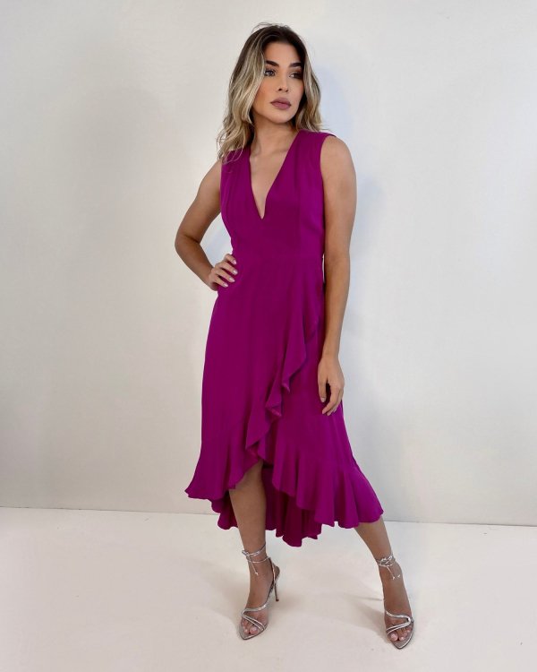 Vestido Alessandra - Fúcsia - Imagem 2
