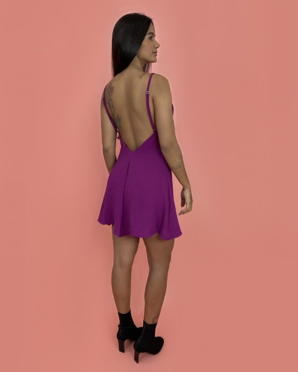 Vestido Eva - Roxo - Imagem 2