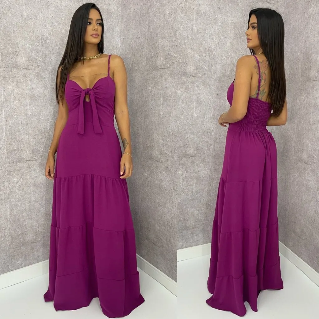 Vestido Camila - Roxo