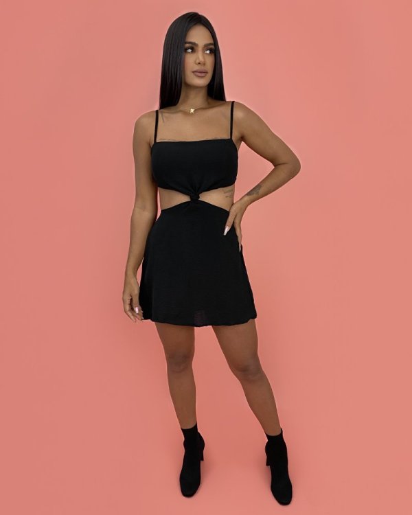 Vestido Cleo - Preto - Imagem 4