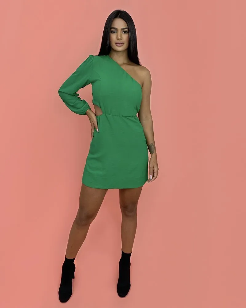 Vestido Luna em Duna - Verde Bandeira, foto 2