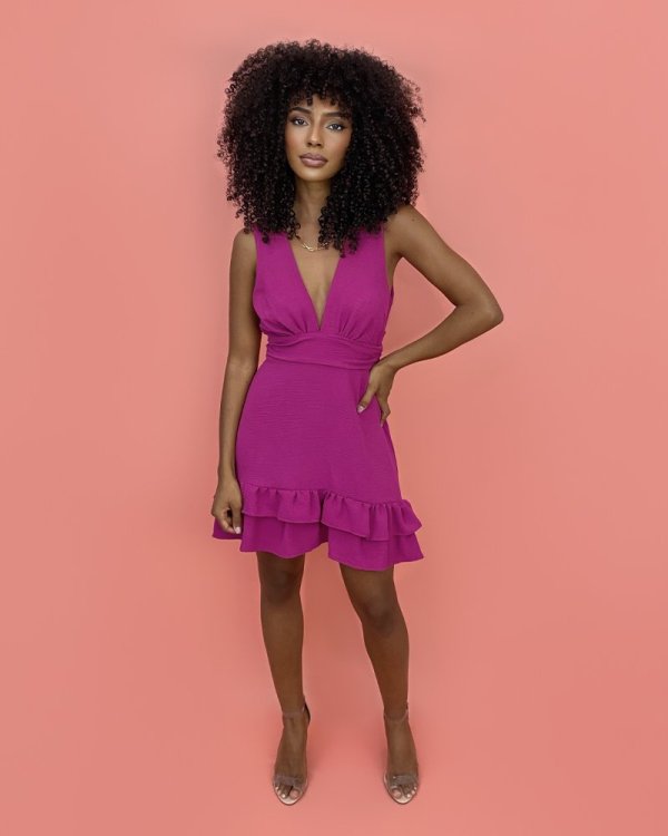 Vestido Margot - Fúcsia - Imagem 2