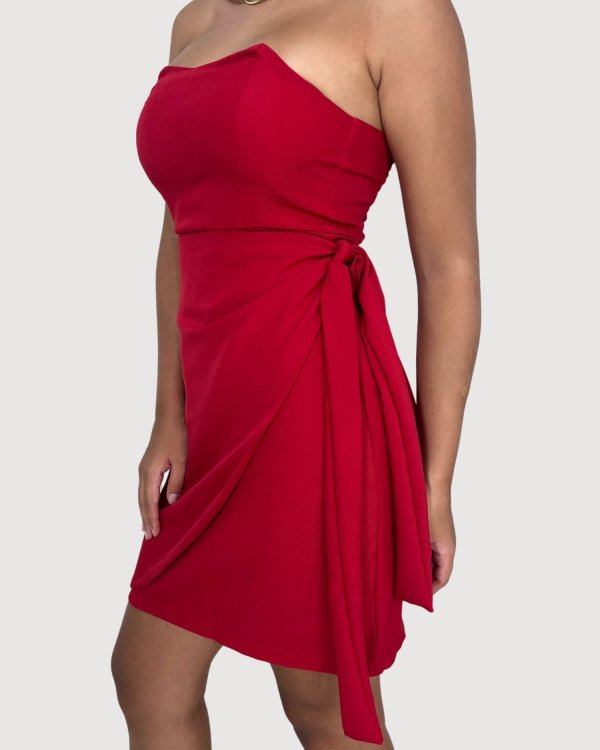 Vestido Rosane - Vermelho - Imagem 3