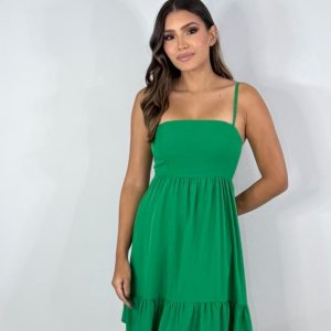 Vestido Glaucia - Verde Bandeira - Image 1