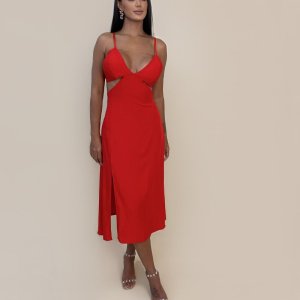 Vestido Kelly - Vermelho - Image 4