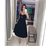 Vestido Jéssica Midi - Preto