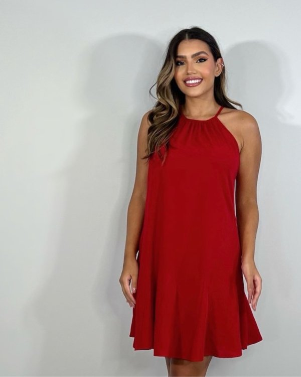 Vestido Regina - Vermelho