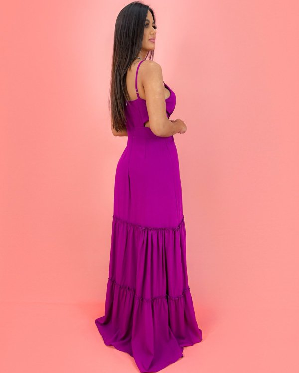 Vestido Laise - Roxo - Imagem 2
