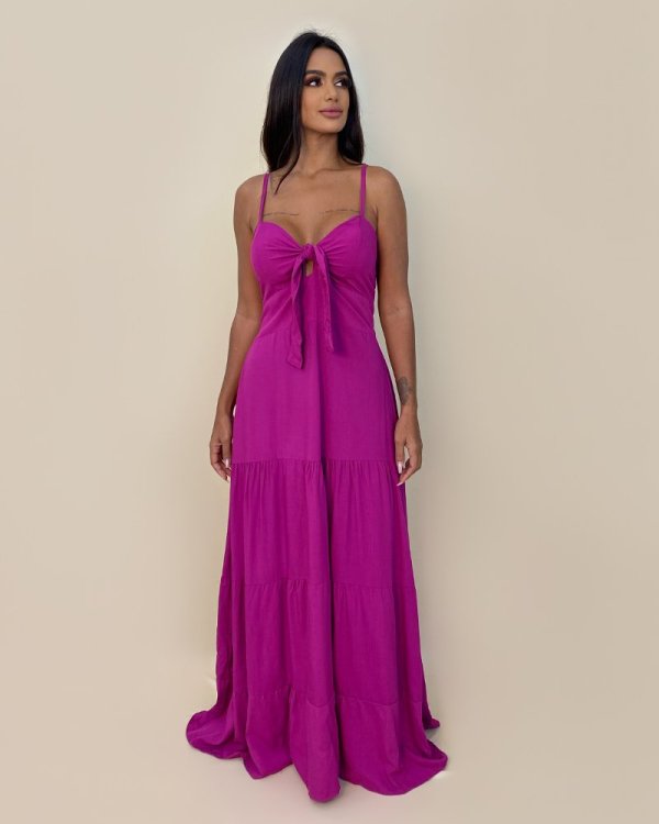 Vestido Camila - Fúcsia - Imagem 7