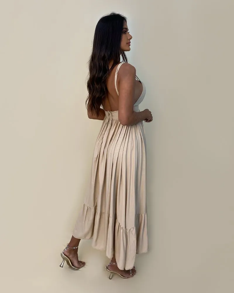 Vestido Maísa - Nude