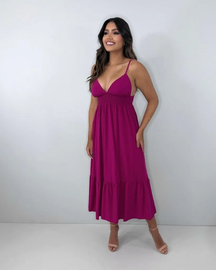 Vestido Beatriz - Cereja, foto 2