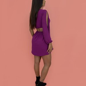 Vestido Rubi - Roxo - Image 3