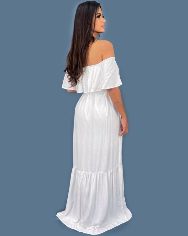 Vestido Luíza - Branco - Imagem 2