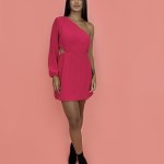 Vestido Luna em Duna - Pink