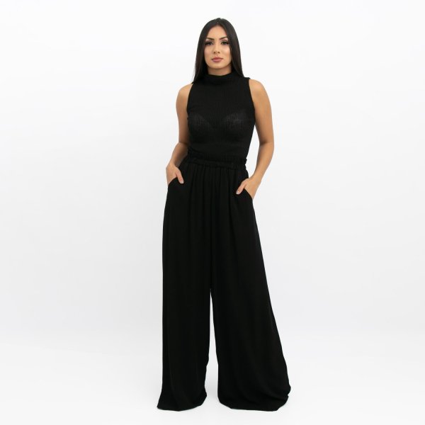 Blusa em Linha Mari - Preto - Imagem 4