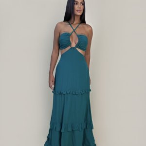 Vestido Michelle - Verde Amazônia - Image 3