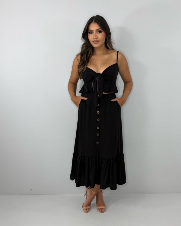 Conjunto Debora - Preto