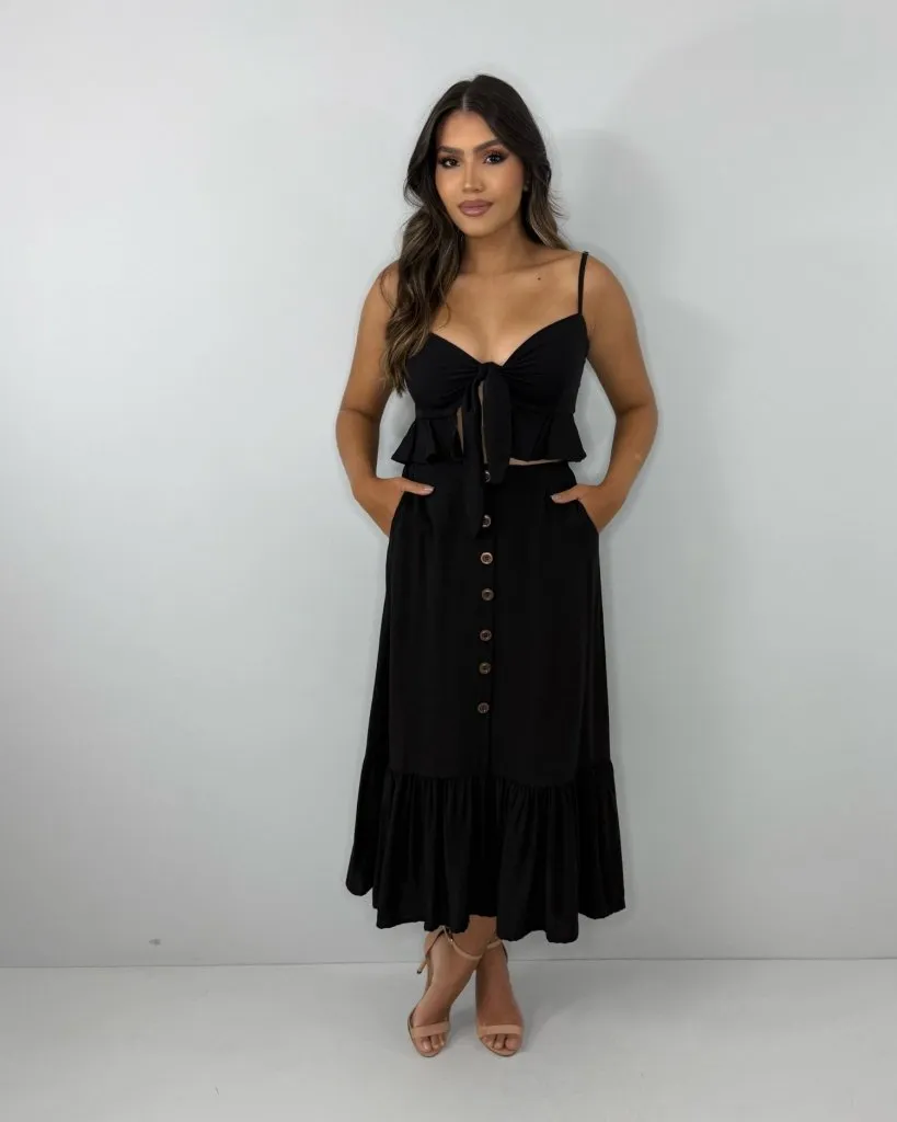 Conjunto Debora - Preto