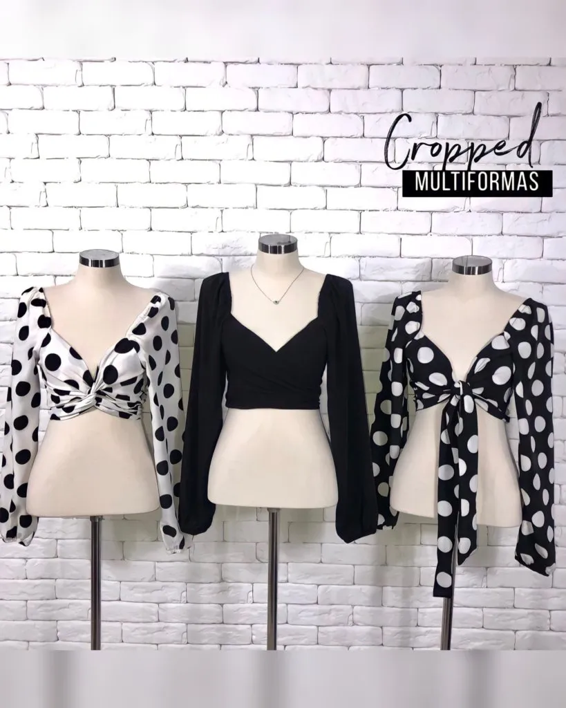 Cropped Multiformas - Cores