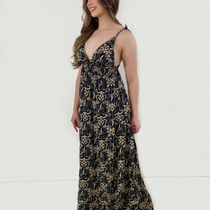 Vestido Valentina Longo - Estampado Arabesco - Image 3