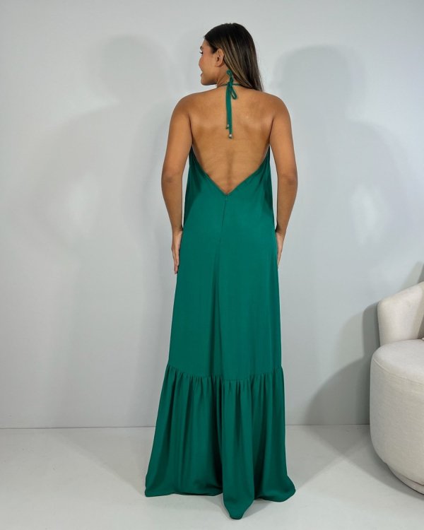 Vestido Brenda - Verde Amazônia - Imagem 5