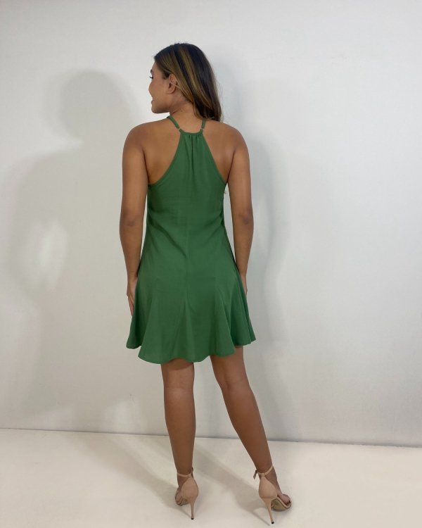 Vestido Regina - Verde Militar - Imagem 4