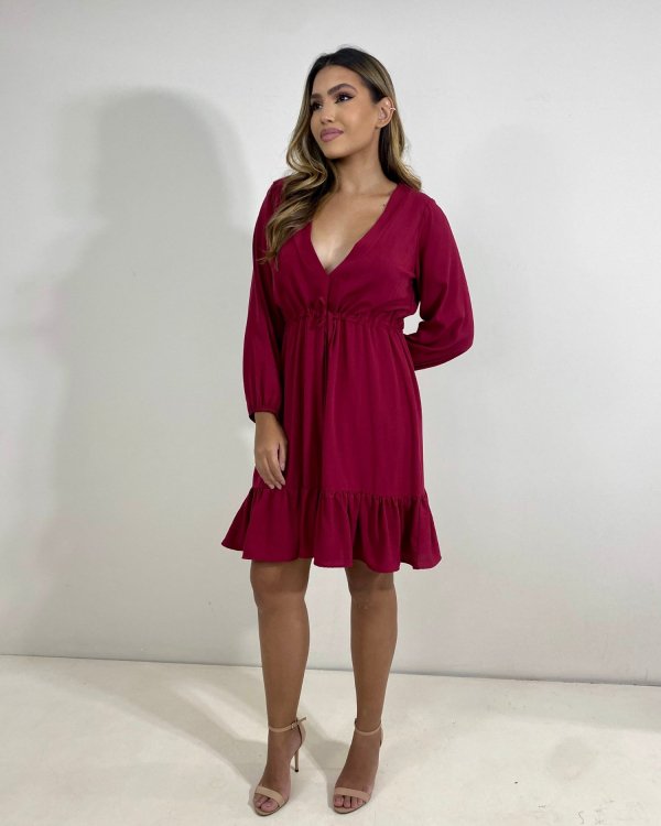 Vestido Lavínia - Marsala - Imagem 2