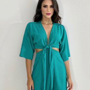 Vestido Mariana - Turquesa - Image 1