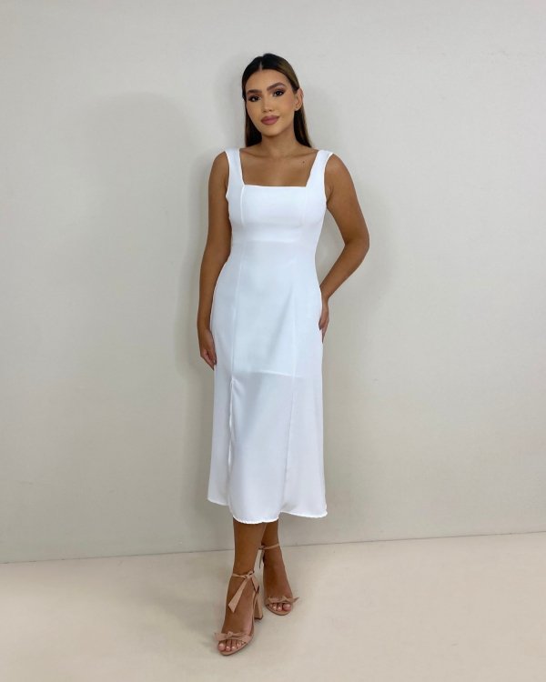Vestido Roberta - Branco - Imagem 2