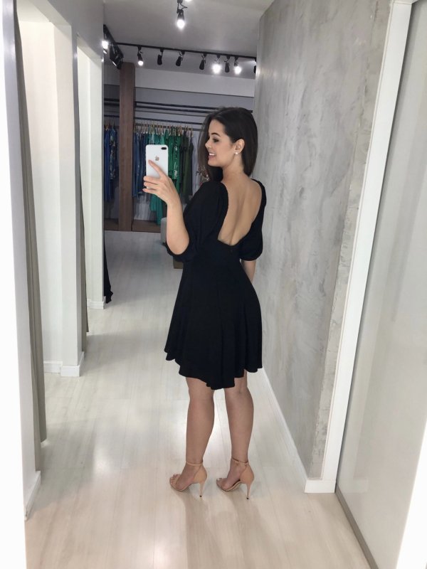 Vestido Anne - Preto - Imagem 3