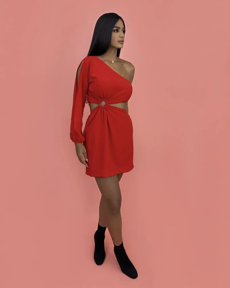 Vestido Rubi - Vermelho