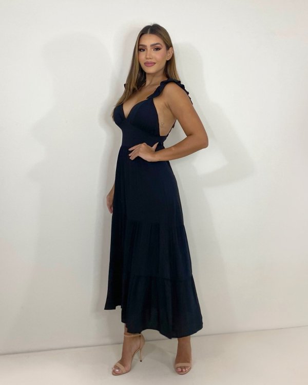 Vestido Maitê - Preto - Imagem 2