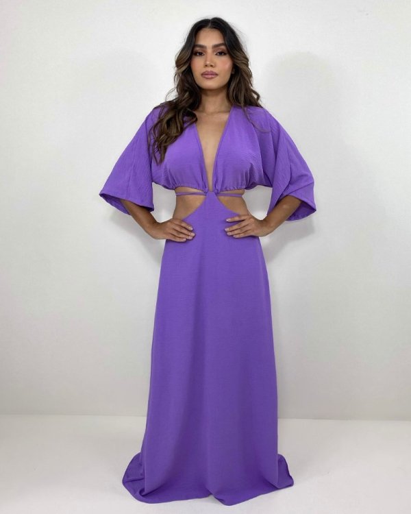 Vestido Cibele - Lilás - Imagem 2