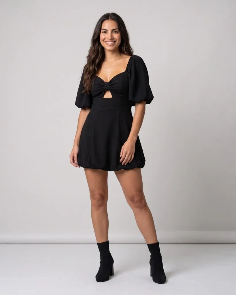 Vestido Giovanna - Preto