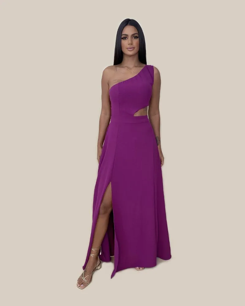 Vestido Karen - Roxo